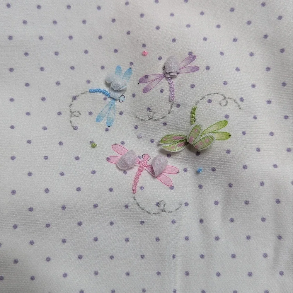 Magnolia Baby Pima‎ Cotton Swaddle Blanket | Dragonfly Print | Peru